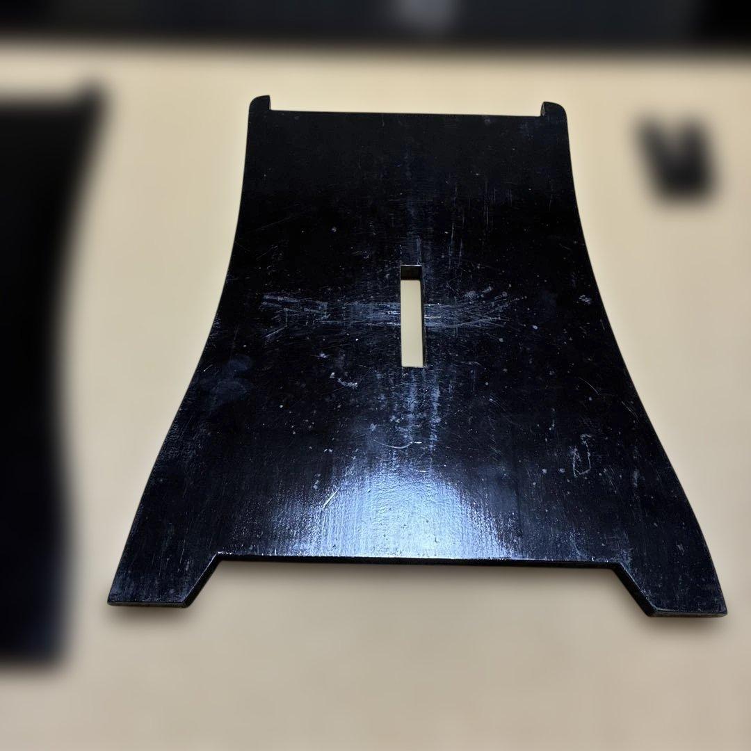 箏 立奏台 美箏台　漆塗 （折りたたみ式）