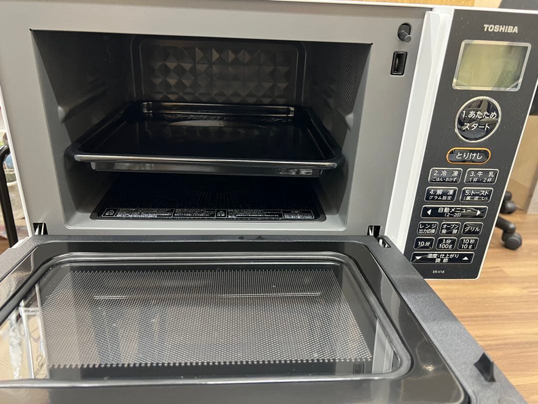 【動作確認済み】東芝　電子レンジ　白　2021年