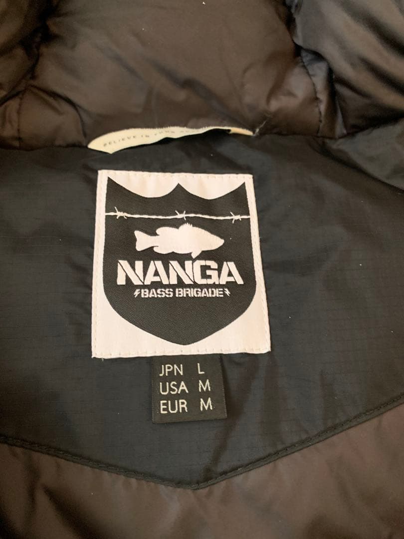 バスブリゲード x ナンガ　オーロラダウンジャケット　セットアップ　上下　限定品