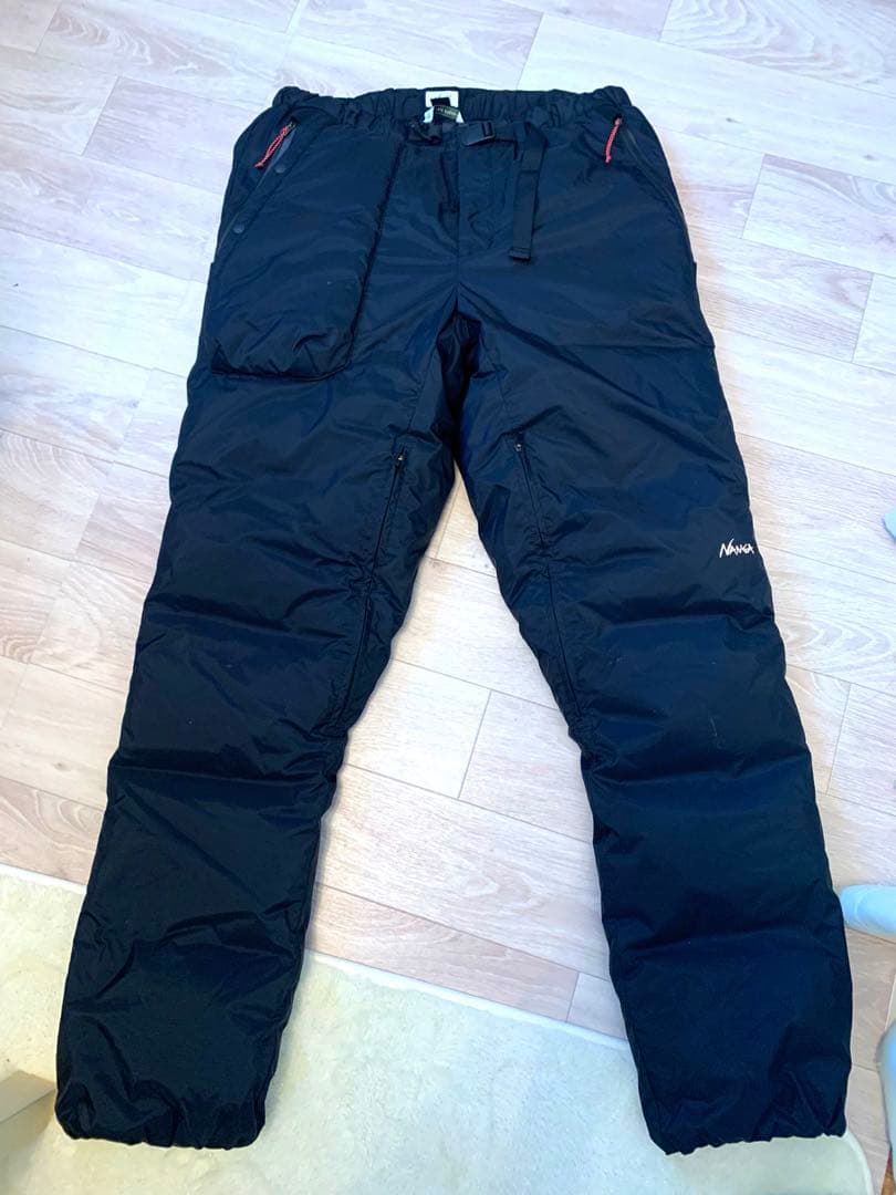 バスブリゲード x ナンガ　オーロラダウンジャケット　セットアップ　上下　限定品