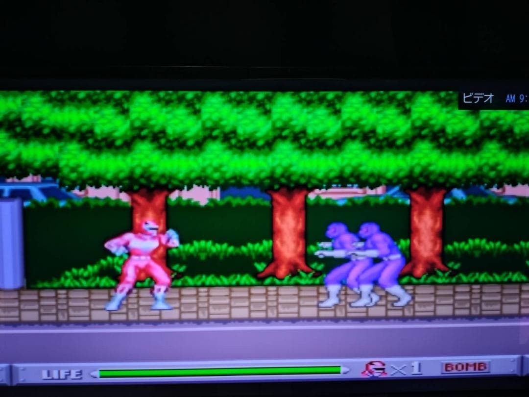 SNES　パワーレンジャー　アメリカスーパーファミコン