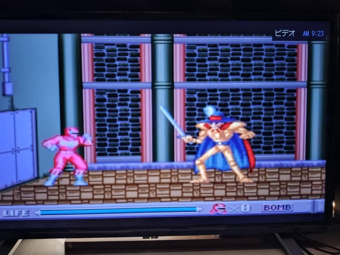 SNES　パワーレンジャー　アメリカスーパーファミコン
