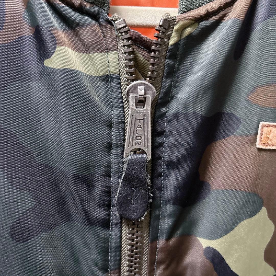 AVIREX ma-1 コマーシャル USAワッペン カモフラ