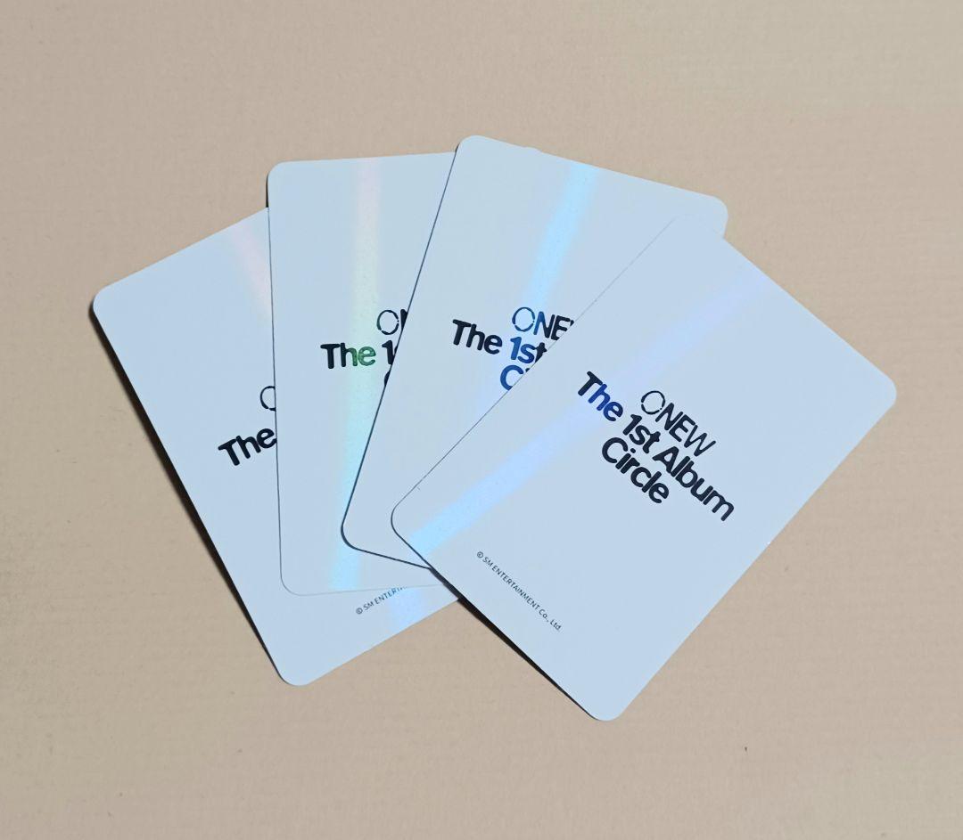 SHINee　オニュ　circle　店舗特典トレカ