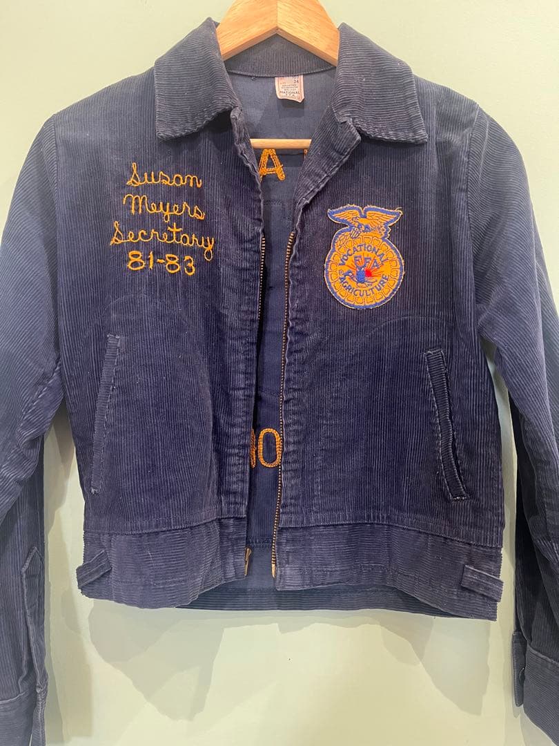 FFA ファーマーズ　ビンテージ　ジャケット　サイズ34 チェーンステッチ60s