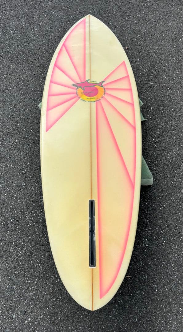 【値下げしました】ショート　シングルフィン　6'0