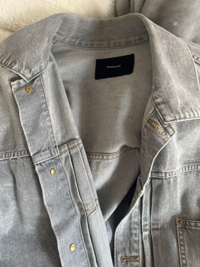 週末値下げ！FRAMeWORK エクストララージデニムジャケット