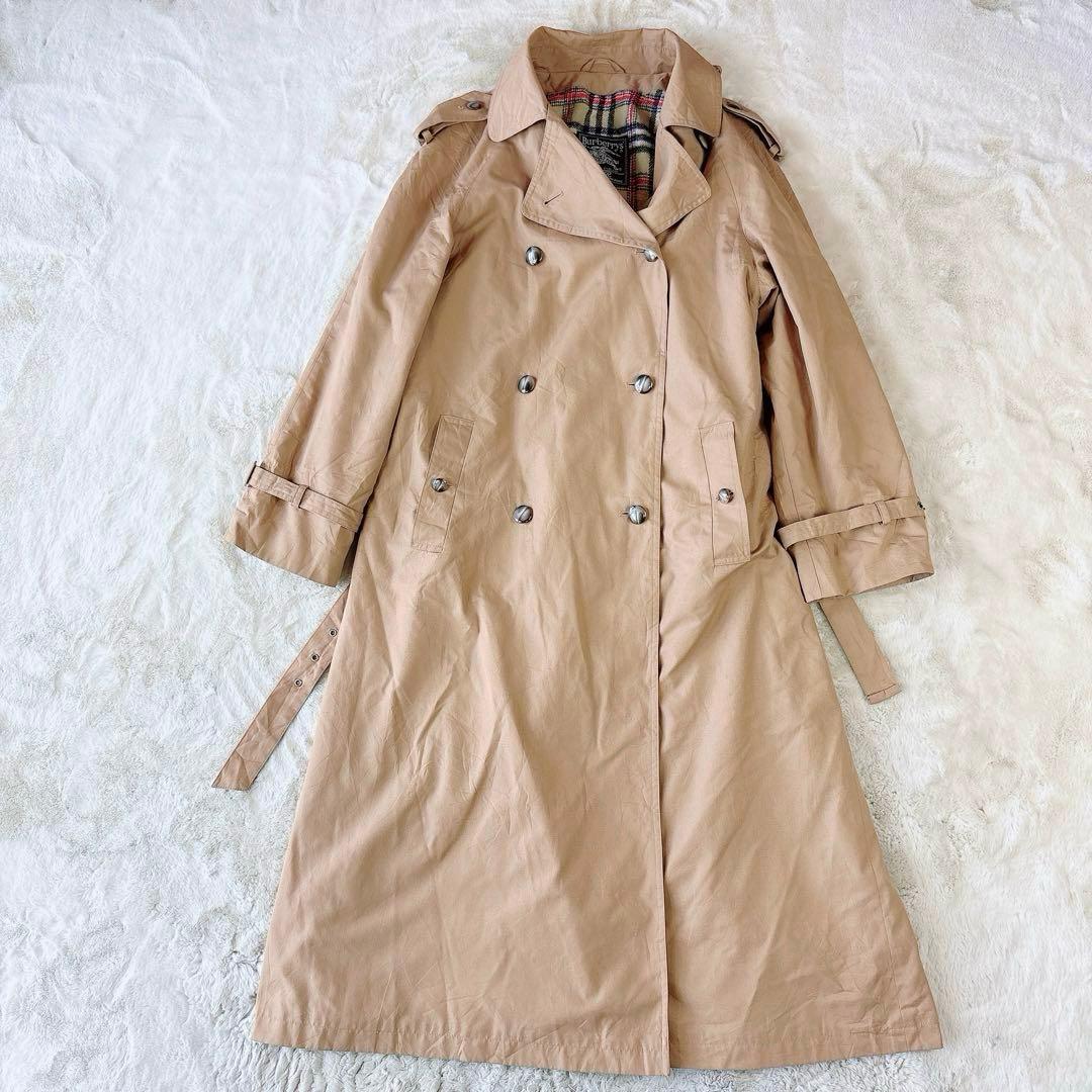 バーバリー　BURBERRY L トレンチコート　ノバチェック　イングランド製