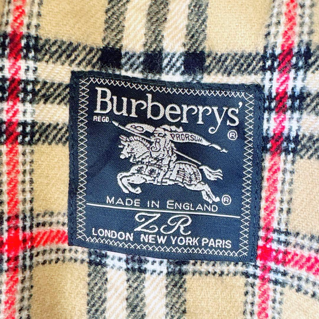 バーバリー　BURBERRY L トレンチコート　ノバチェック　イングランド製