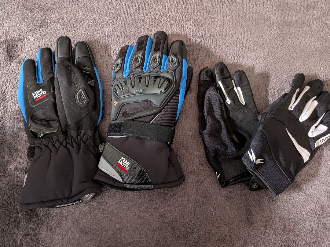 Kabuto フルフェイスヘルメット 青/黒 ミラーシールド