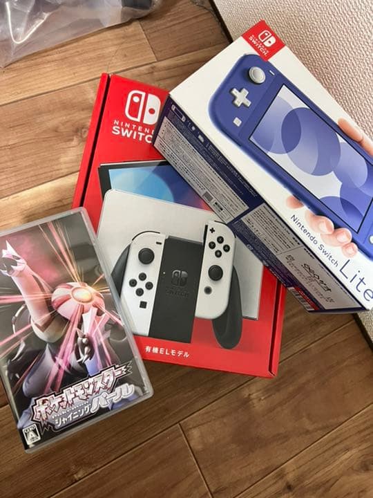 Nintendo Switch ホワイトSwitch light ポケモンパール