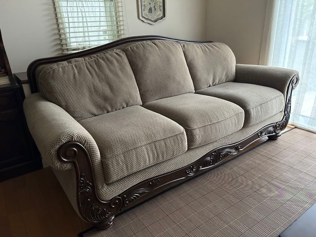 アシュレイファニチャー ソファー 3人掛け