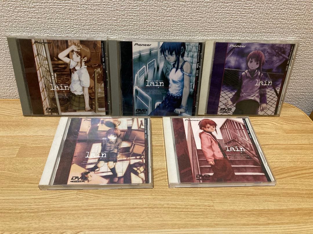 serial experiments lain dvd 全5巻