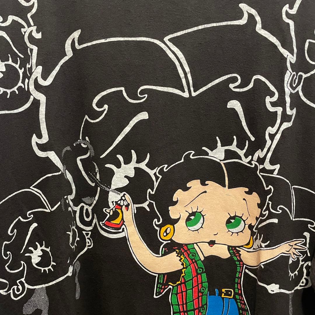 90s Betty Boop ヴィンテージTシャツ グランジ Y2K
