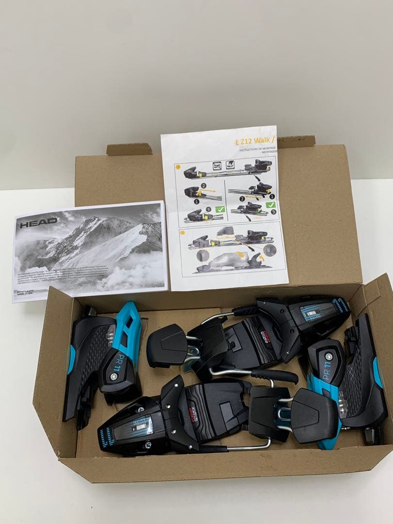 HEAD PR 11 GW ビンディング ブラック/ブルー