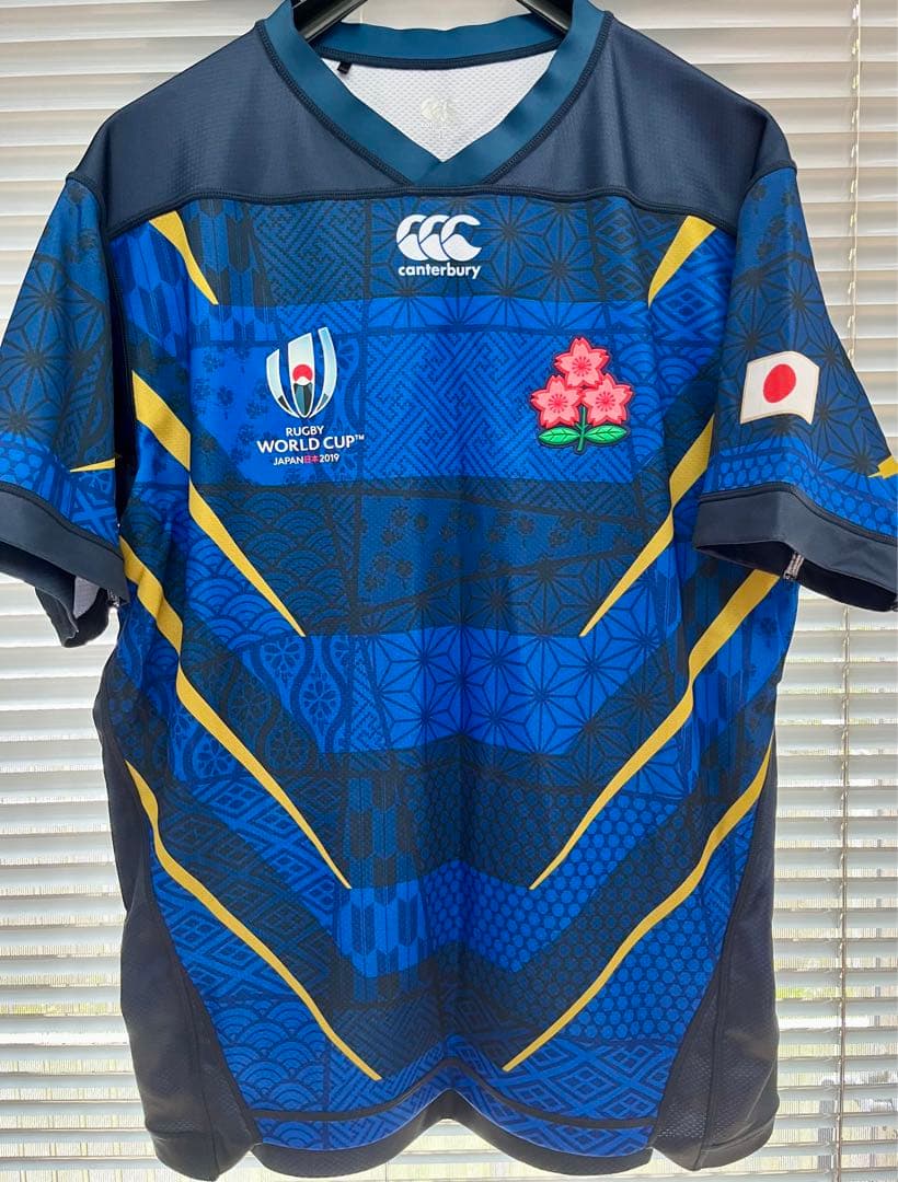 2019年ラグビーワールドカップ日本代表ユニフォーム ブルー【Ｌサイズ】