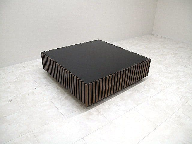 【展示品】アルモニア　ルーシー　ウォールナット無垢材センターテーブル