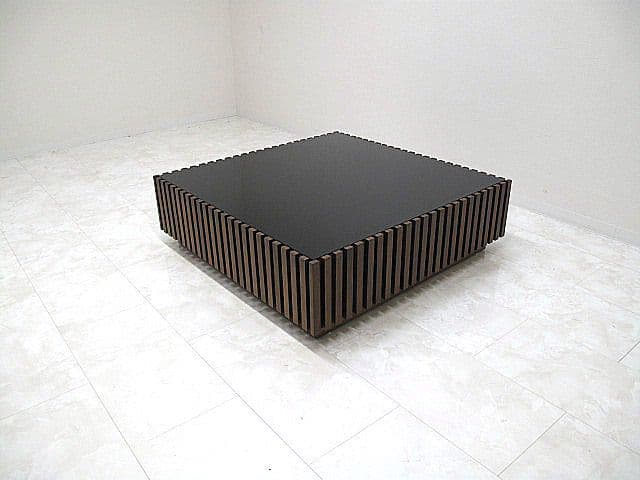 【展示品】アルモニア　ルーシー　ウォールナット無垢材センターテーブル