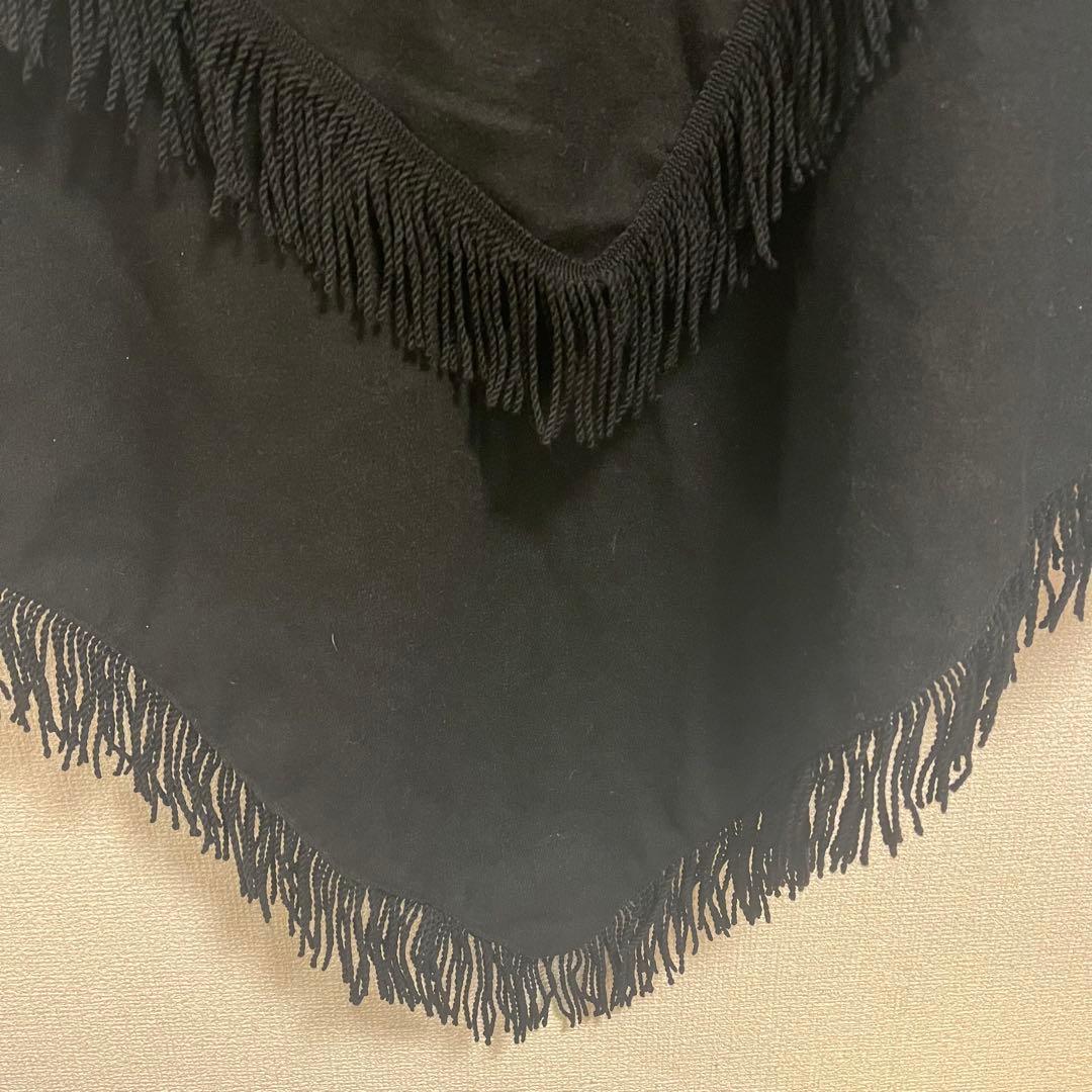 Y's PINK ヨウジヤマモト フリンジ ケープ ポンチョ タケシコウサカ