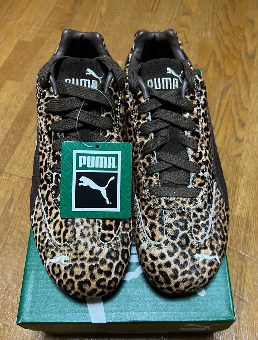 PUMAスニーカーSPEEDCAT WILDレオパード　25cm
