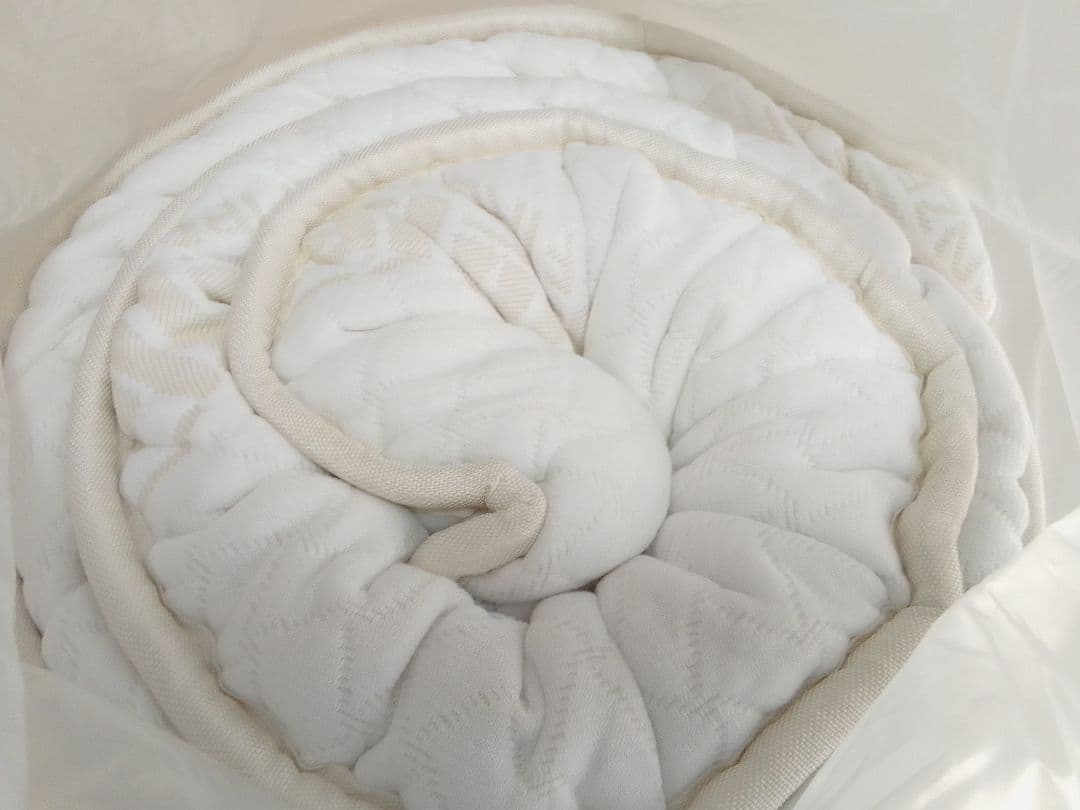 未使用 マニフレックス スーパーレイ EX ホワイト シングル 敷きパッド