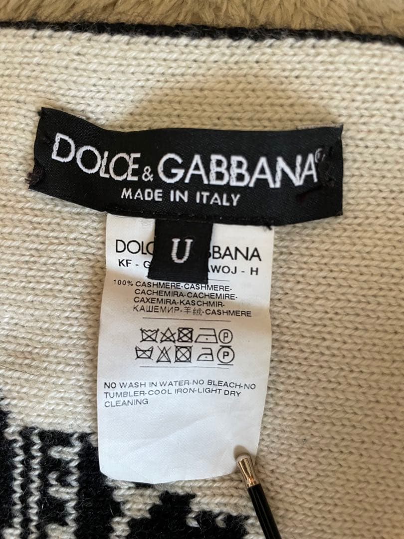 t*a様 “DOLCE & GABBANA” Cashmere logo Sca