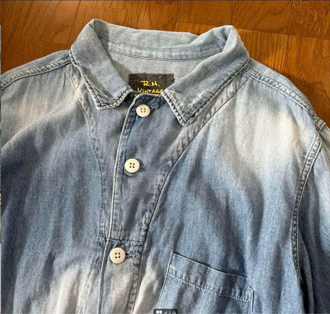 ロンハーマンRonherman vintageデニムジャケットXS半額セール中