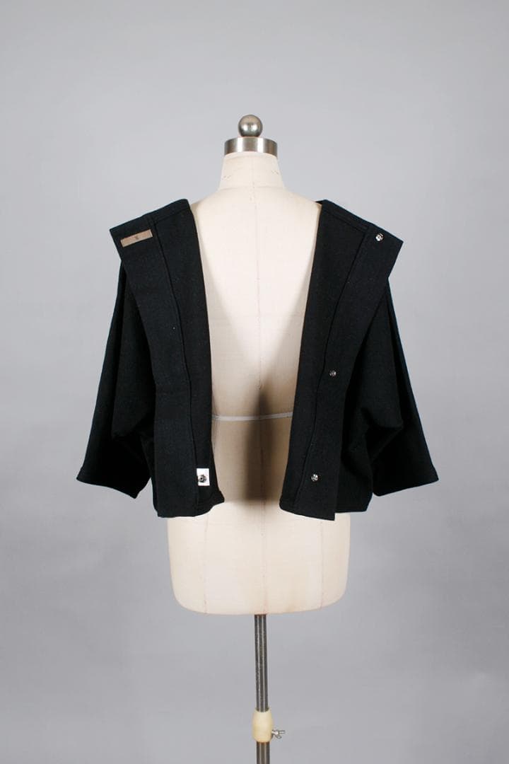 Y's ワイズ ジャケット 黒F Yohji Yamamoto ヨウジヤマモト