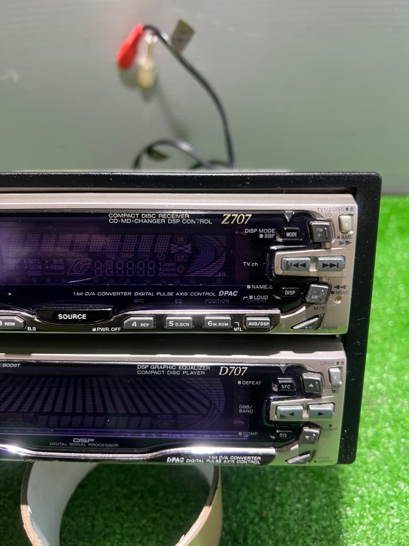 KENWOOD Z707-D707 CDプレーヤー デッキ