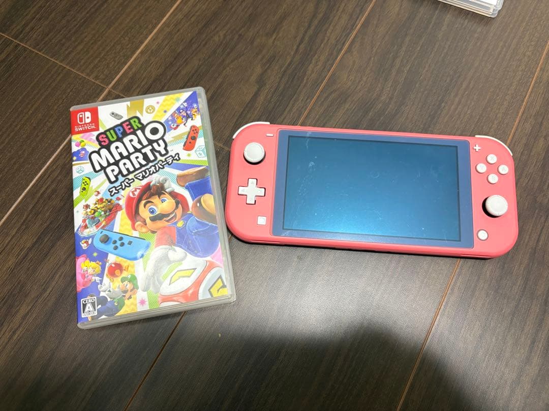 Nintendo Switch Lite ピンク + スーパーマリオパーティ
