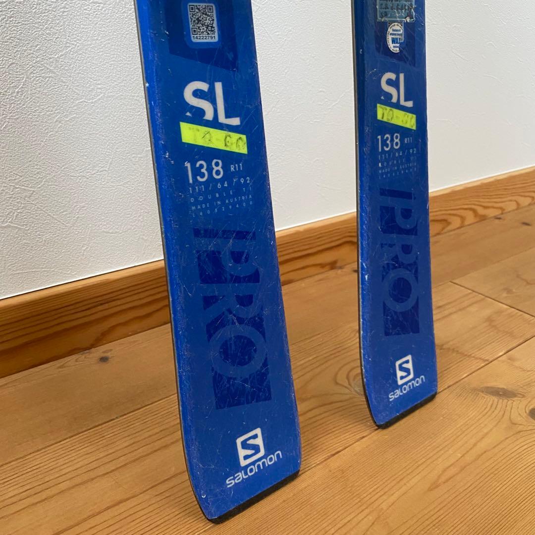 SALOMON S/RACE PRO JR SL 138 / ジュニアスキー