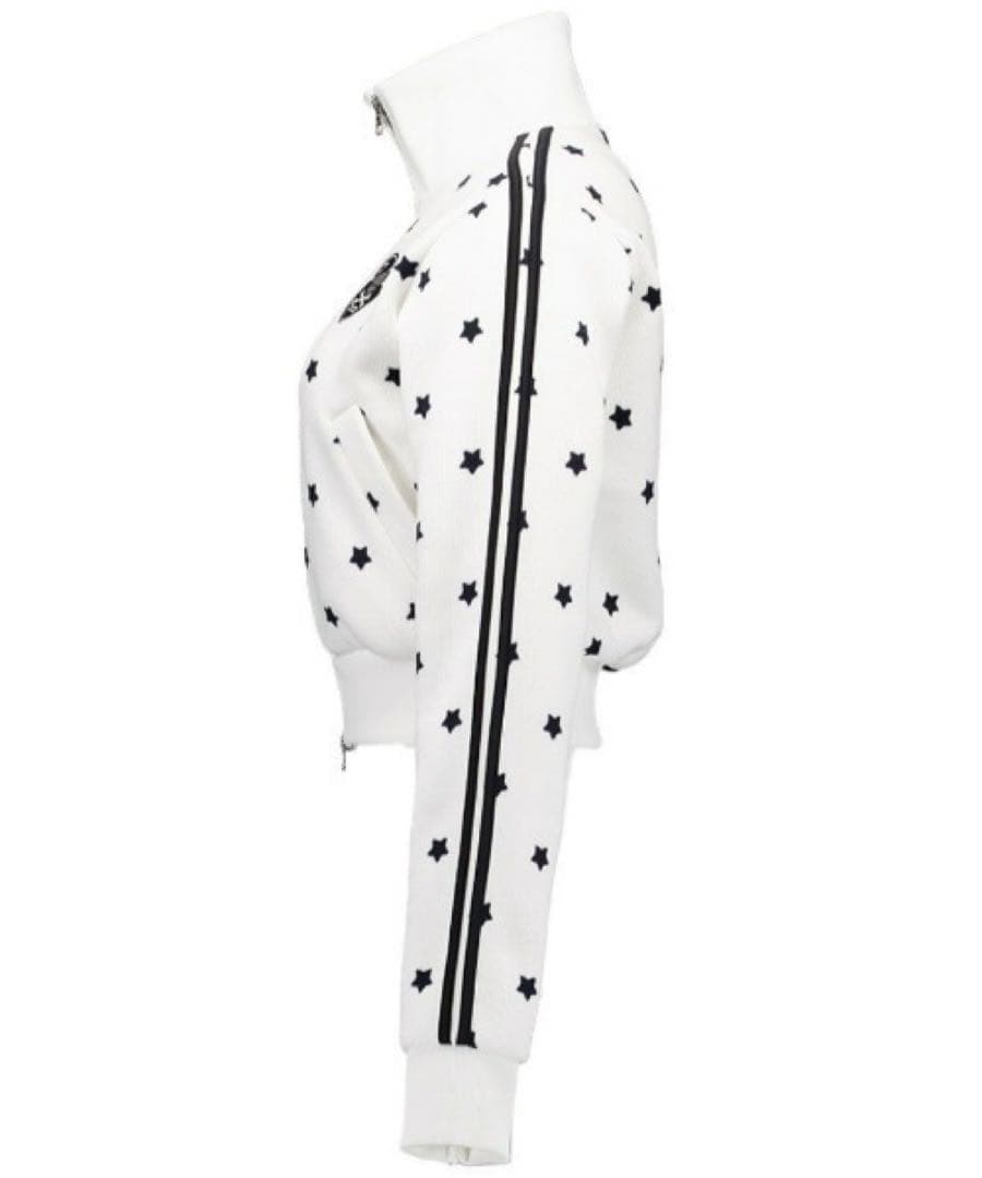 SETUP‐EXE STAR SPORTY ZIP-UP ホワイト