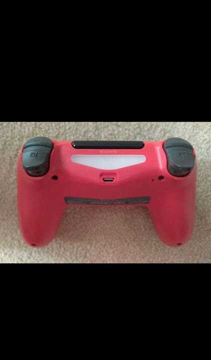 PS4 純正 ワイヤレス コントローラー レッド ジャンク 値下げ可能です❗❗