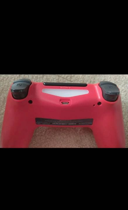 PS4 純正 ワイヤレス コントローラー レッド ジャンク 値下げ可能です❗❗