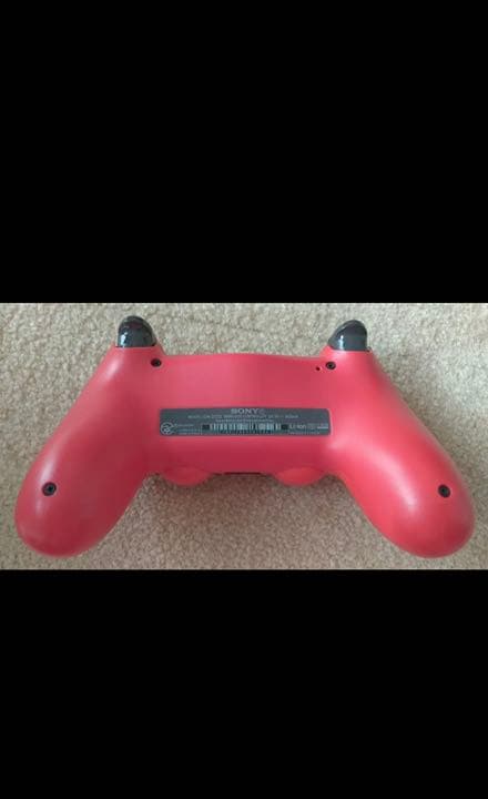 PS4 純正 ワイヤレス コントローラー レッド ジャンク 値下げ可能です❗❗