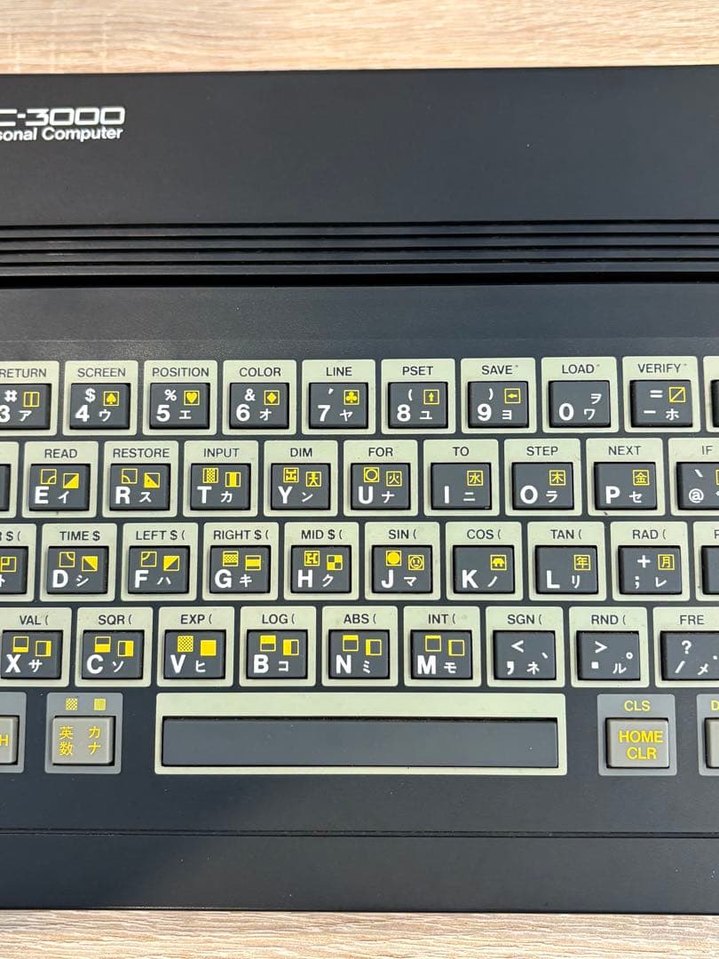 セガ・エンタープライゼス ゲームパソコン SC-3000 ソフト付き