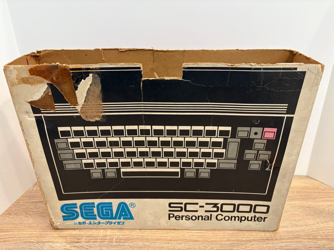 セガ・エンタープライゼス ゲームパソコン SC-3000 ソフト付き