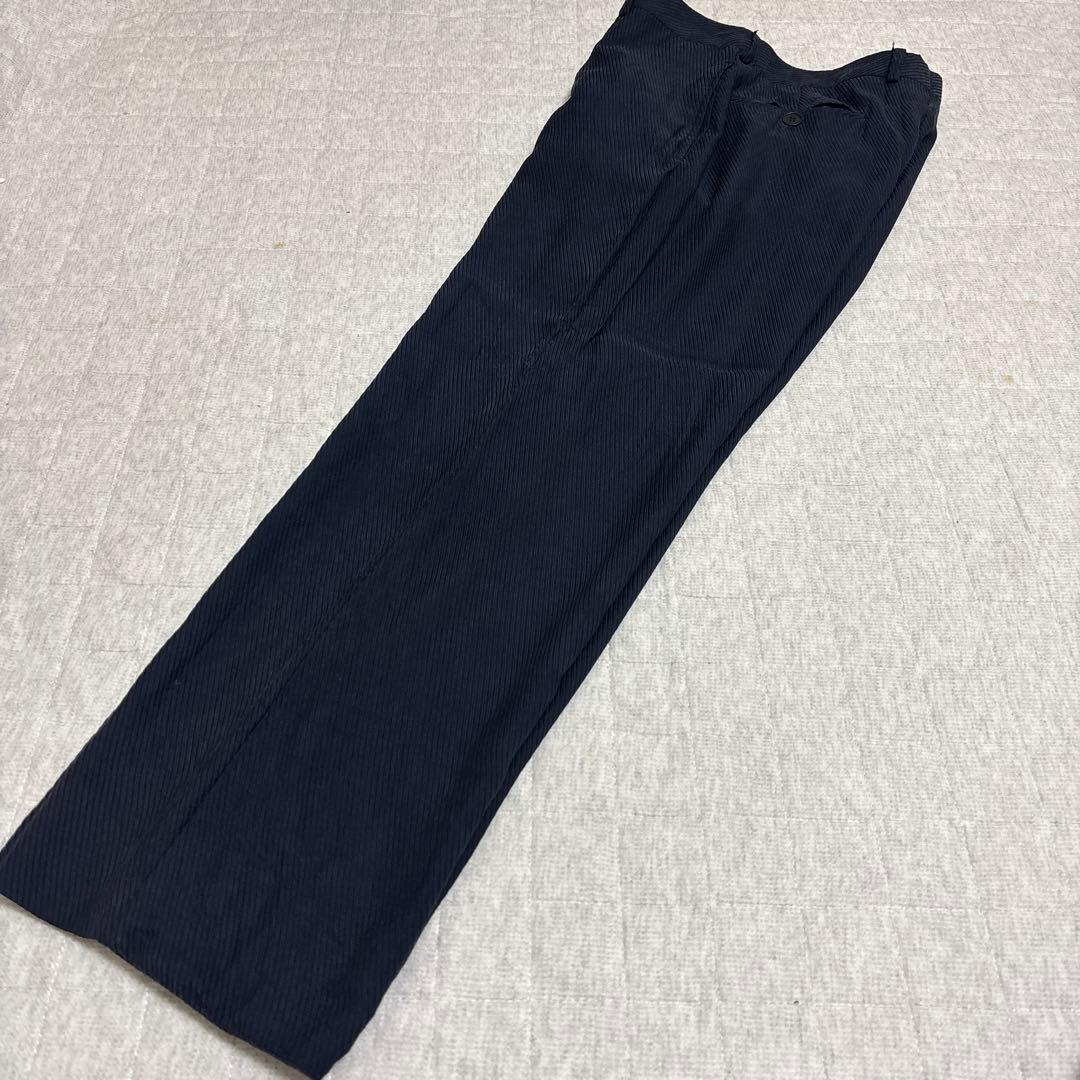 GIORGIO ARMANI スーツ　ネイビー　レーヨン　シルク　イタリア製