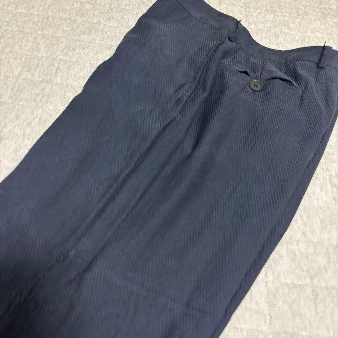 GIORGIO ARMANI スーツ　ネイビー　レーヨン　シルク　イタリア製