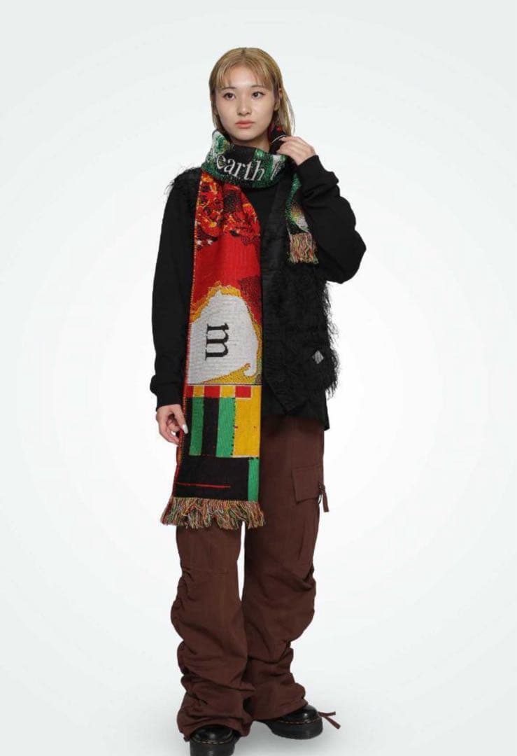 小物 24AW montmartre new york Burning Scarf