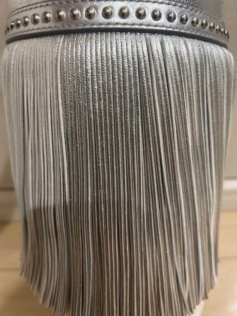 J&M DAVIDSON 2WAY シルバー ミニ フリンジ カーニバル　美品