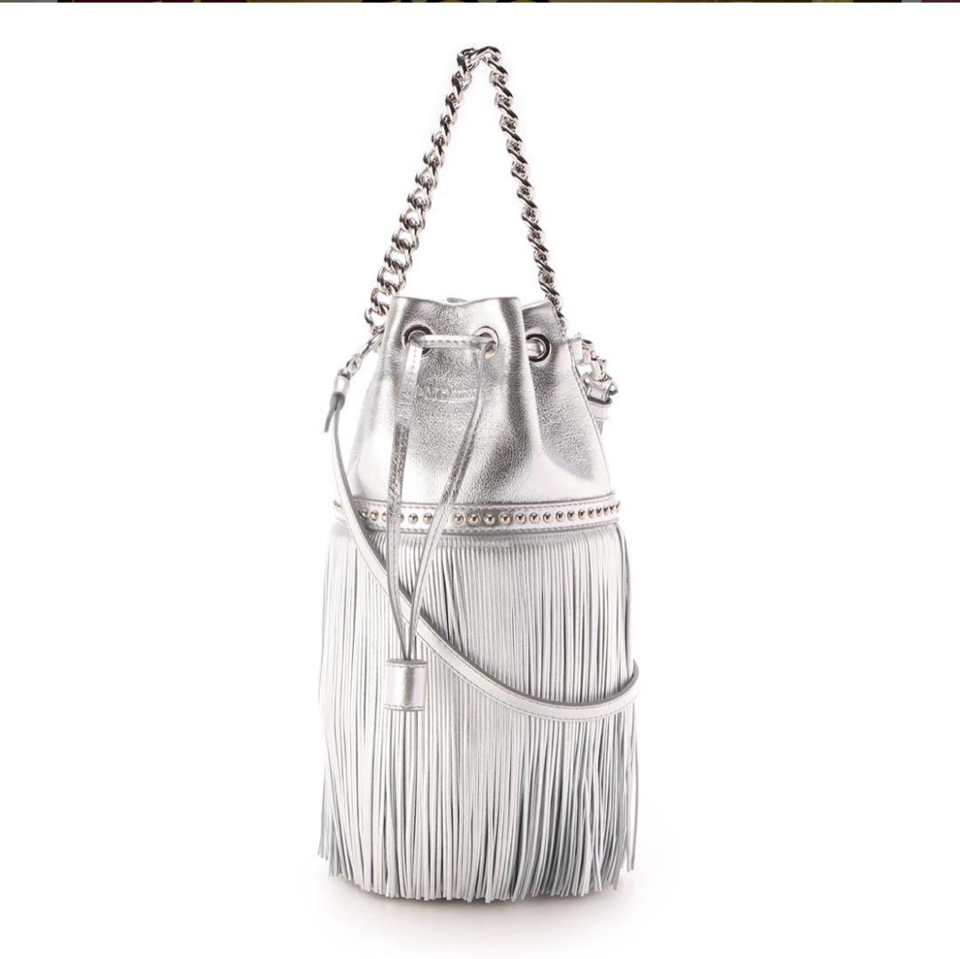 J&M DAVIDSON 2WAY シルバー ミニ フリンジ カーニバル　美品