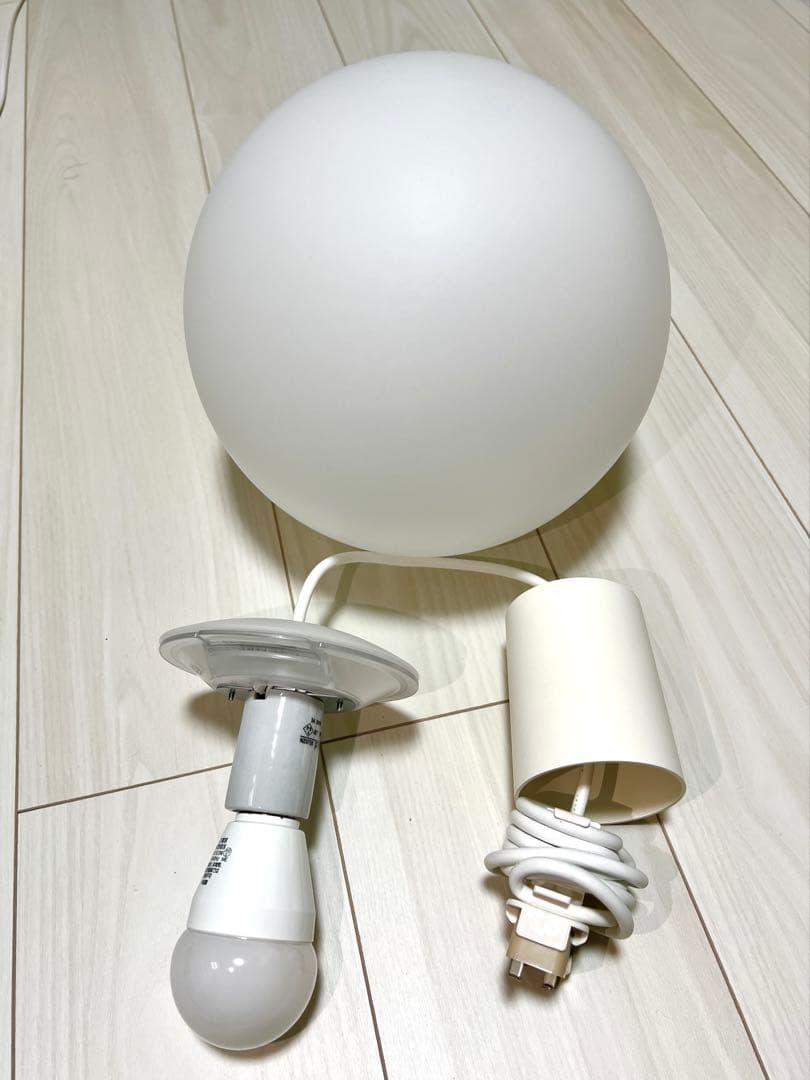 無印良品 ペンダントライト 丸 Ｍ MJ-PM25A-W ホワイト