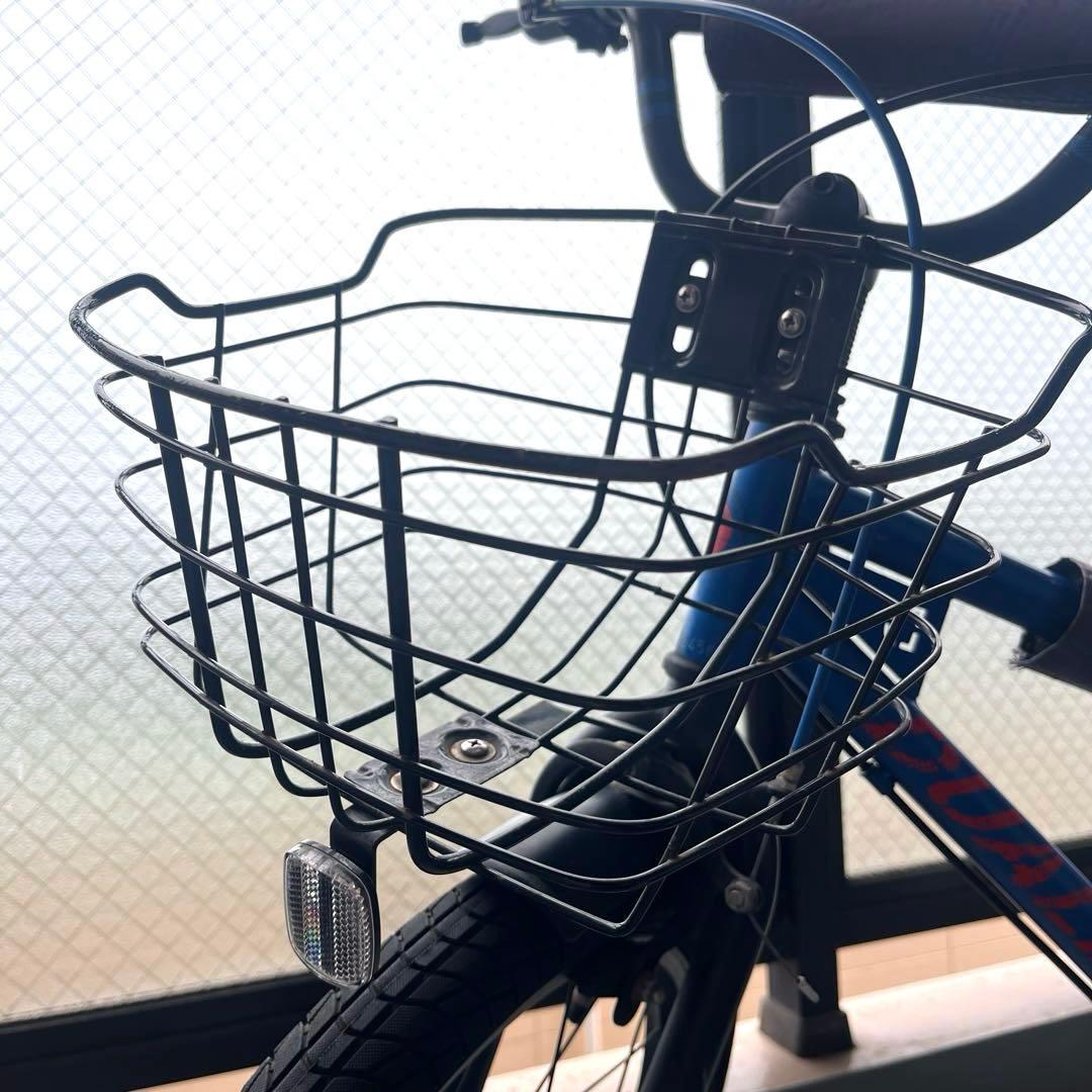 【引取り限定】子供用自転車 BMXスタイル 18インチ 補助輪・ヘルメット付き