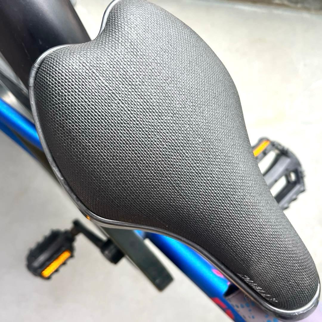 【引取り限定】子供用自転車 BMXスタイル 18インチ 補助輪・ヘルメット付き