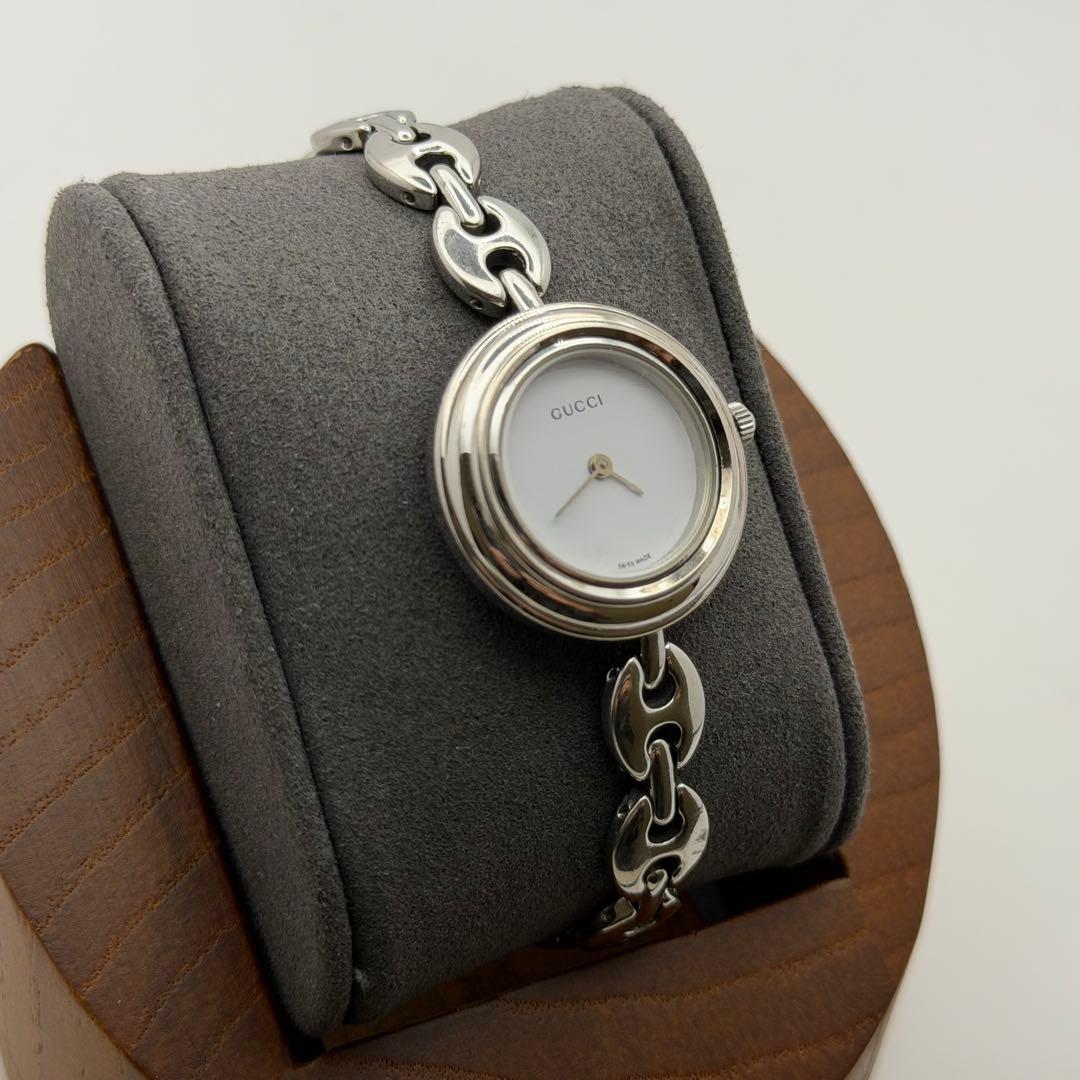 【高騰中】グッチ　チェンジベゼル　ベゼル5個付　箱付　シルバー　11.12.2L
