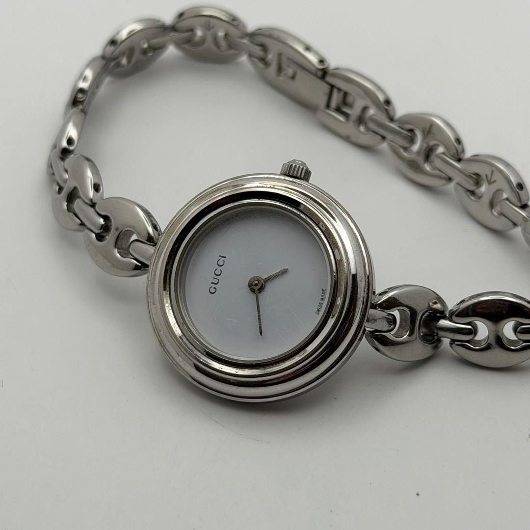 【高騰中】グッチ　チェンジベゼル　ベゼル5個付　箱付　シルバー　11.12.2L