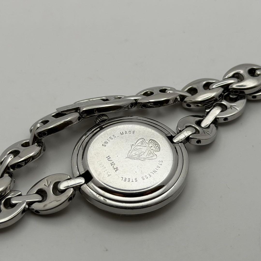 【高騰中】グッチ　チェンジベゼル　ベゼル5個付　箱付　シルバー　11.12.2L