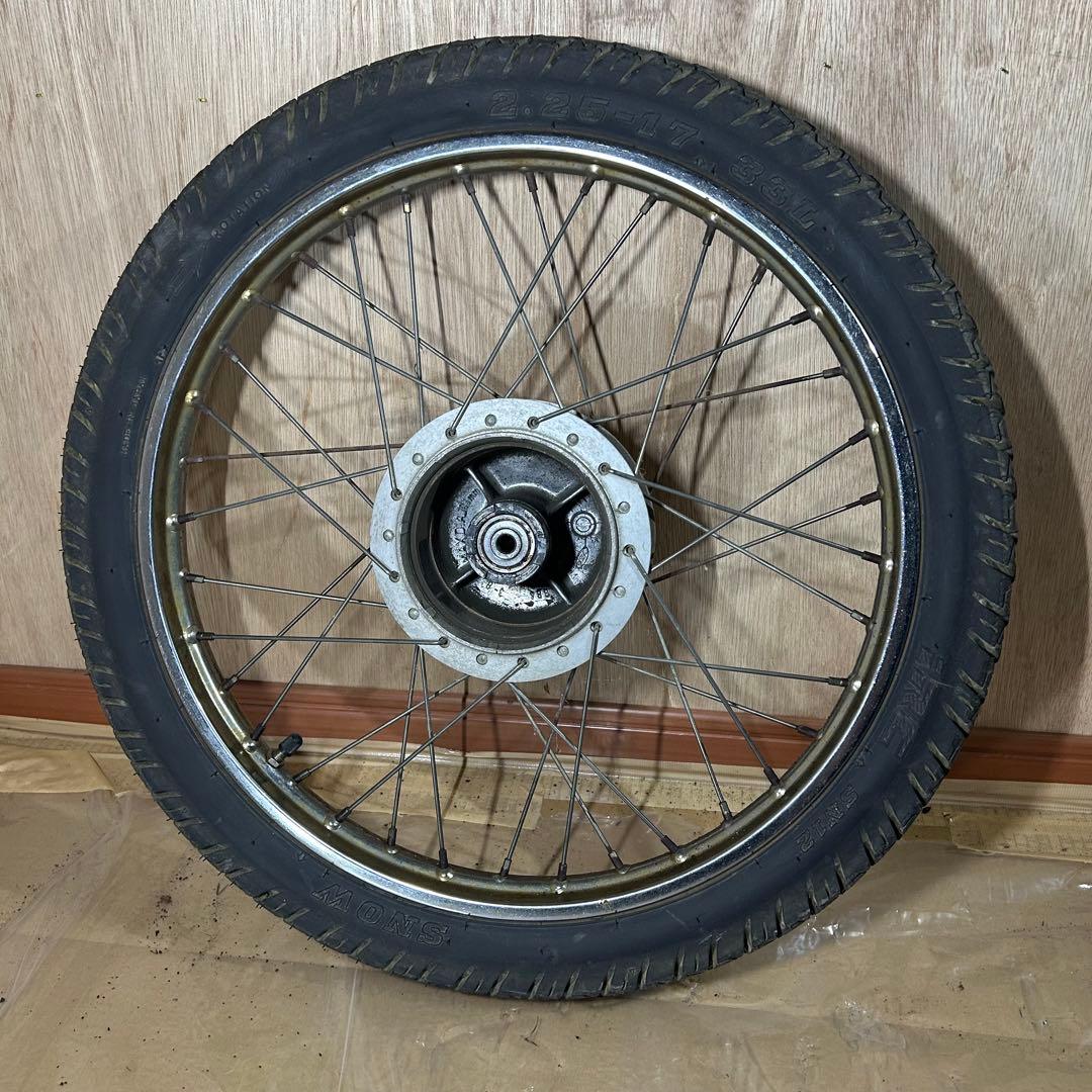 ☆HONDA スーパーカブ C50☆純正フロントタイヤホイール