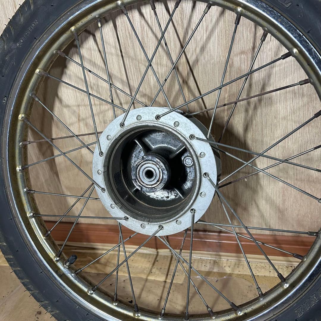 ☆HONDA スーパーカブ C50☆純正フロントタイヤホイール